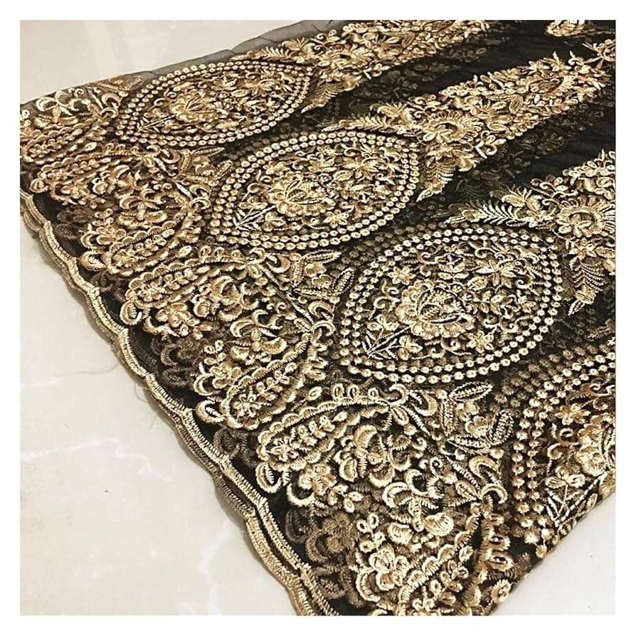 セール中❤新品❤黒地　刺繍訪問着　躾糸付　　上質生地仕立て上がり　トールサイズ manipuri | 0143333019＜ウールシルクストールヘリンボーン織120